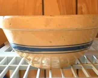 Yellow Ware Mixing Bowl