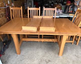 Solid oak, mission style, fair price