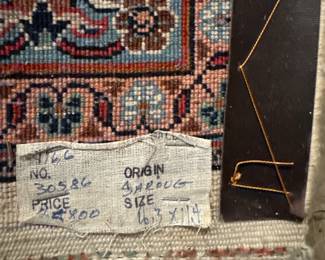 Authentic origin tag