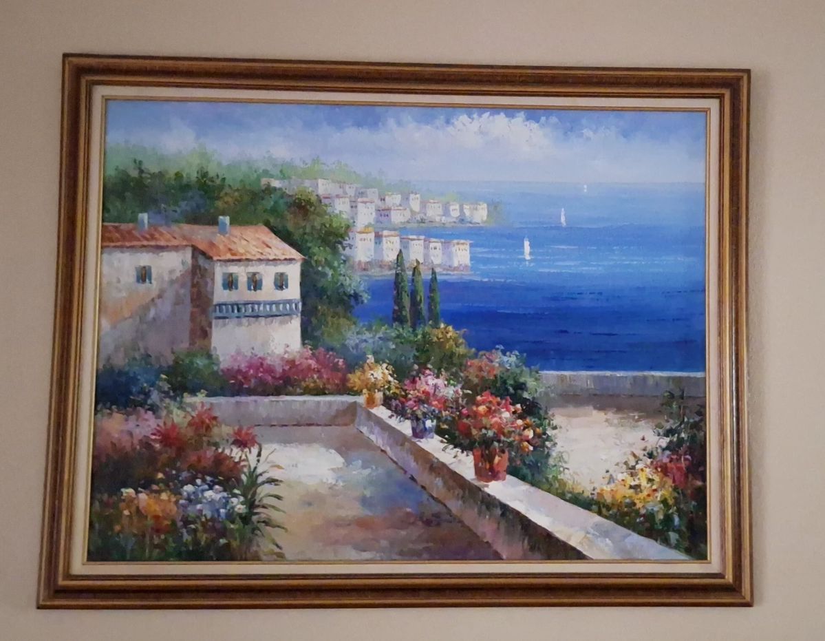 Beautiful  artwork, mixed mediums. 