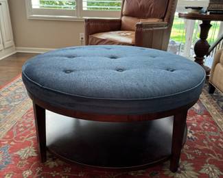 Area rug , Ethan Allen, 7’9” x 9’9”
Ottoman Madden McFarland