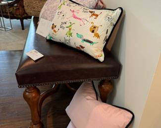 Nell Hill’s custom pillows, like new.