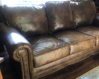 Leather Creations Leather Sofa