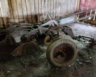 Vintage plow