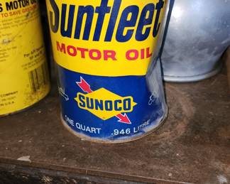 Vintage Sunfleet (Sunoco) oil can