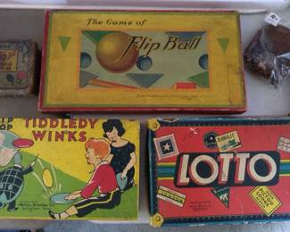 More antique and vintage games