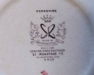 Johnson Brothers Yorkshire dishes