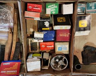 Vintage NOS parts for various machines