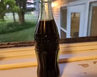 Vintage 6 oz Coke bottle unopened
