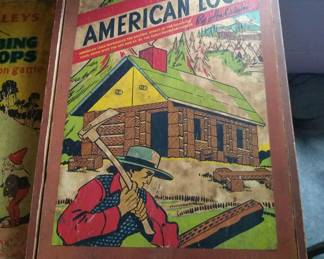 ANtique American Logs set