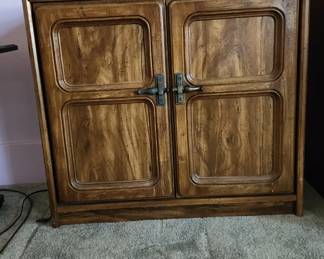 Vintage two door cabinet