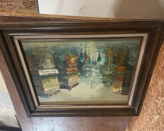 . . . oil city scape