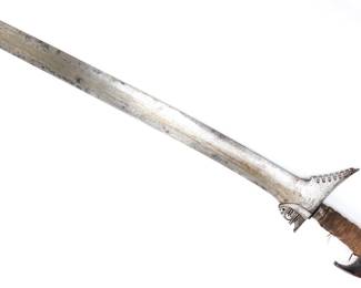 Moro Straight Kris, Circa 1850-1880s