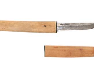 Takahashi Japanese Tanto Dagger w/ Scabbard