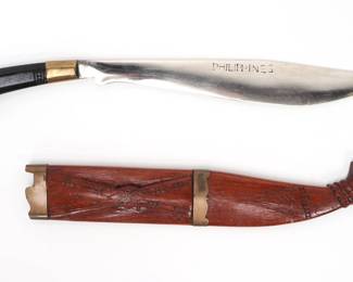 Philippines Bicol Dagger w/ Scabbard