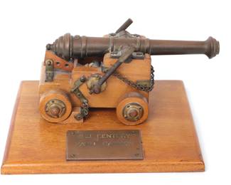 Desk Model Naval Cannon