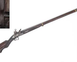Spanish Miquelet Flintlock Rifle, Late-18th c.