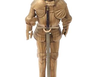 Miniature Suit of Armour on Custom Stand