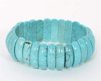 Lovely Turquoise Beaded Bracelet