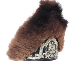 Old British Grenadier Style Bear Fur Hat