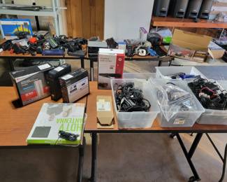 More electronics, assorted wires