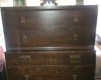 High Dresser, Empire Furniture, Rockford, Illinois