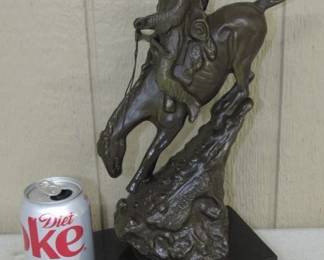 Bronze Mountain Man Statue