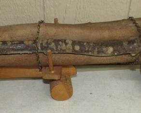 Wooden Toy Log Truck