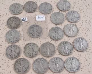Walking Liberty Half Dollars
