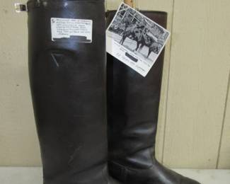 WWII German Officers High Top Boots