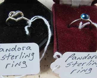 Pandora Sterling Rings