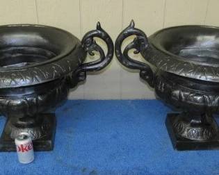 Cast Aluminum Flower Pots