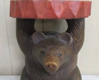 Wooden Bear Table