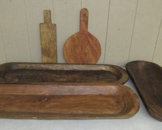 Wooden Bowls & Pizza Boards