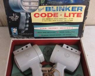 1960's Navy Blinker Code Lite in Box