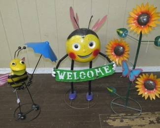 Metal Yard Decorations