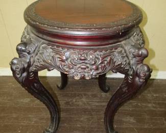 Ornate Lamp Table