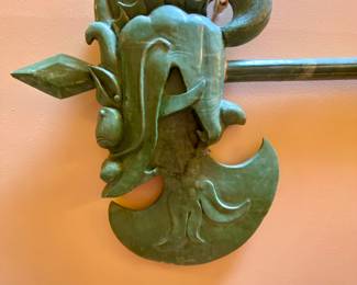 Hand carved Jade Wall Art