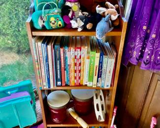 musical instruments and children’s books, Beanie Babies