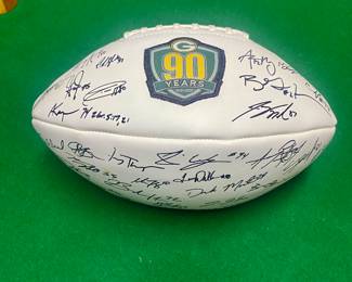 Packer sports memorabilia