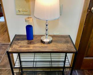 Touch lamp and table