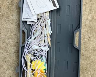 Volleyball set with case