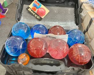Bocce ball set