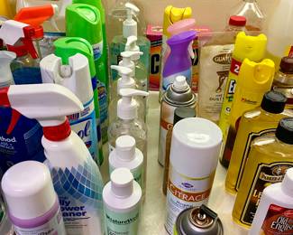 Cleaning supplies