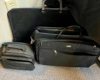 brief cases and carry case