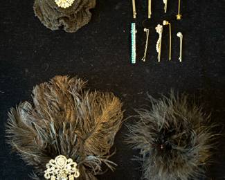Pins and hair accessories 