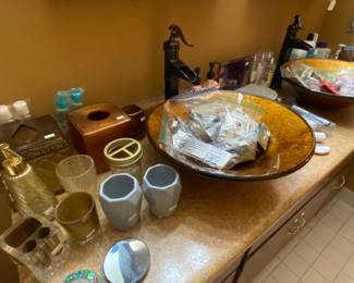 Health and beauty items and bathroom accessories