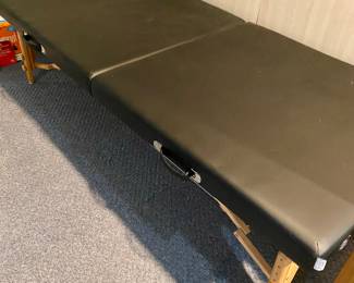Massage table