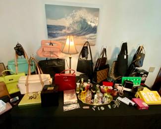 Handbags and perfumes