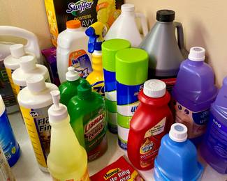 Cleaning supplies